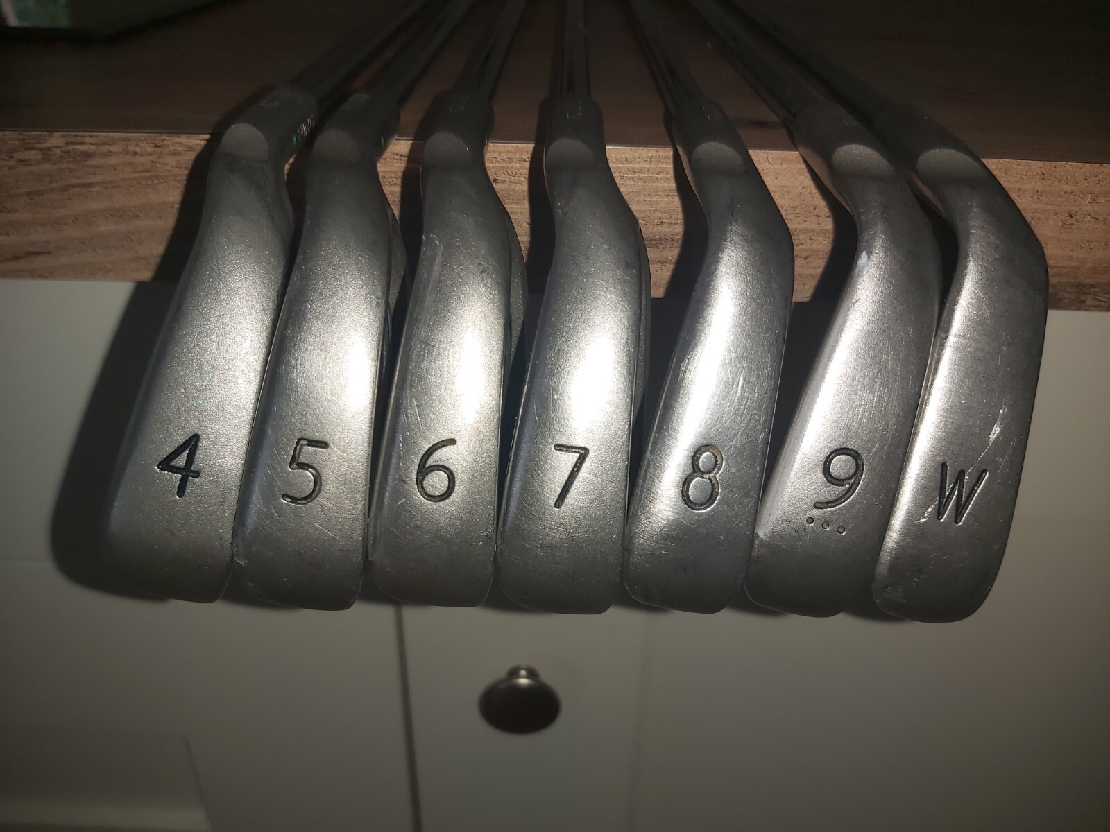 PING i5 Irons 4W/green dot/2° upright/ZZ65 stiff steel shafts 99p