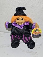 Vintage 90s Russ Halloween Troll Witch W/Original Tag FAST SHIPPING