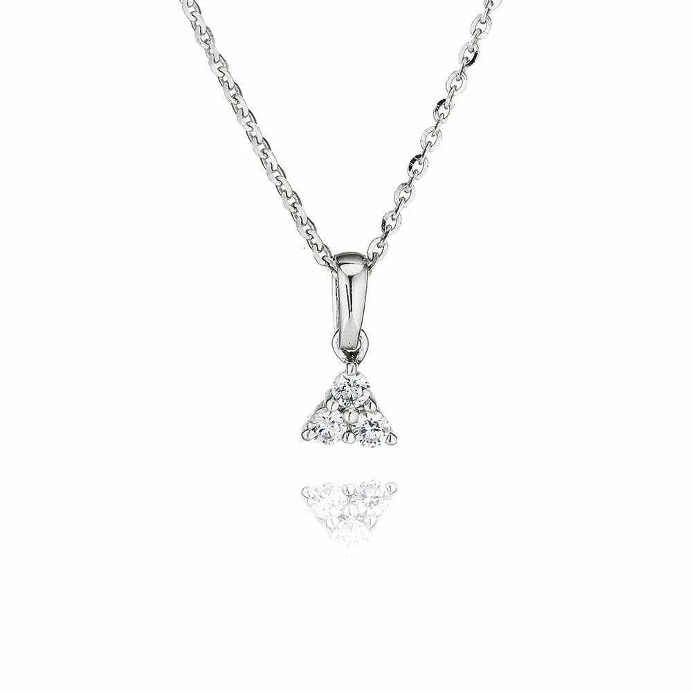 Swarovski three stone necklace deals