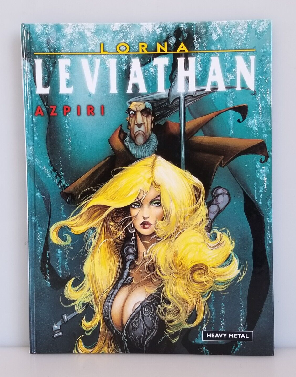 Rare Lorna Leviathan Alfonso Azpiri Heavy Metal 2000 Hardcover
