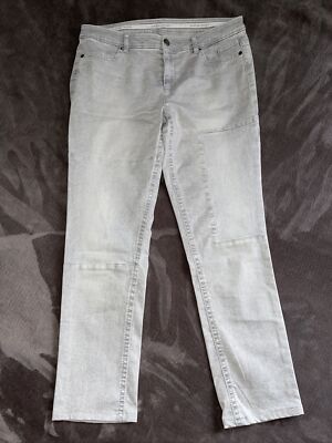 Marc Cain Hose In grau silber  Gr. N4 40