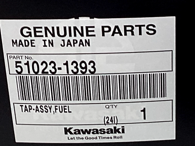 Genuine Kawasaki Ninja 250R EX250 Fuel Tap Petcock 51023-1393