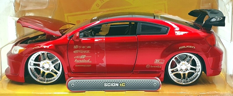 Scion tC サイオンミニカー 1/24 赤 Jada 1/24 Scale Diecast 53004 - Scion tC - Red | eBay
