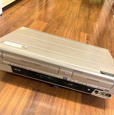 Funai SV2000 WV805 4 Head HiFi VCR VHS Recorder DVD Player Combo No Remote