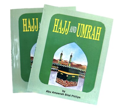 Hajj & Umrah Book from Quran & Sunnah Abu Ameenah Bilal Philips Pocket Size 2pk