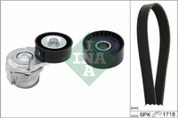 INA 529 0312 10 Keilrippenriemensatz For Chevrolet Opel Vauxhall