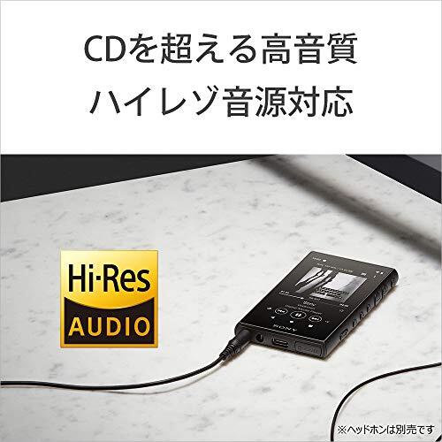 SONY WALKMAN NW-A105（16GB） Sony Walkman NW-A105 Hi-Res 16GB MP3 Player, Black : Amazon