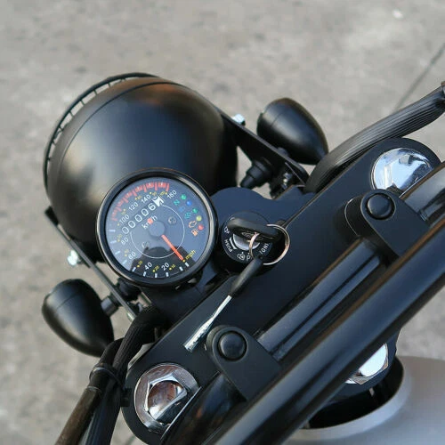 Strumentazione e indicatori cromato per moto