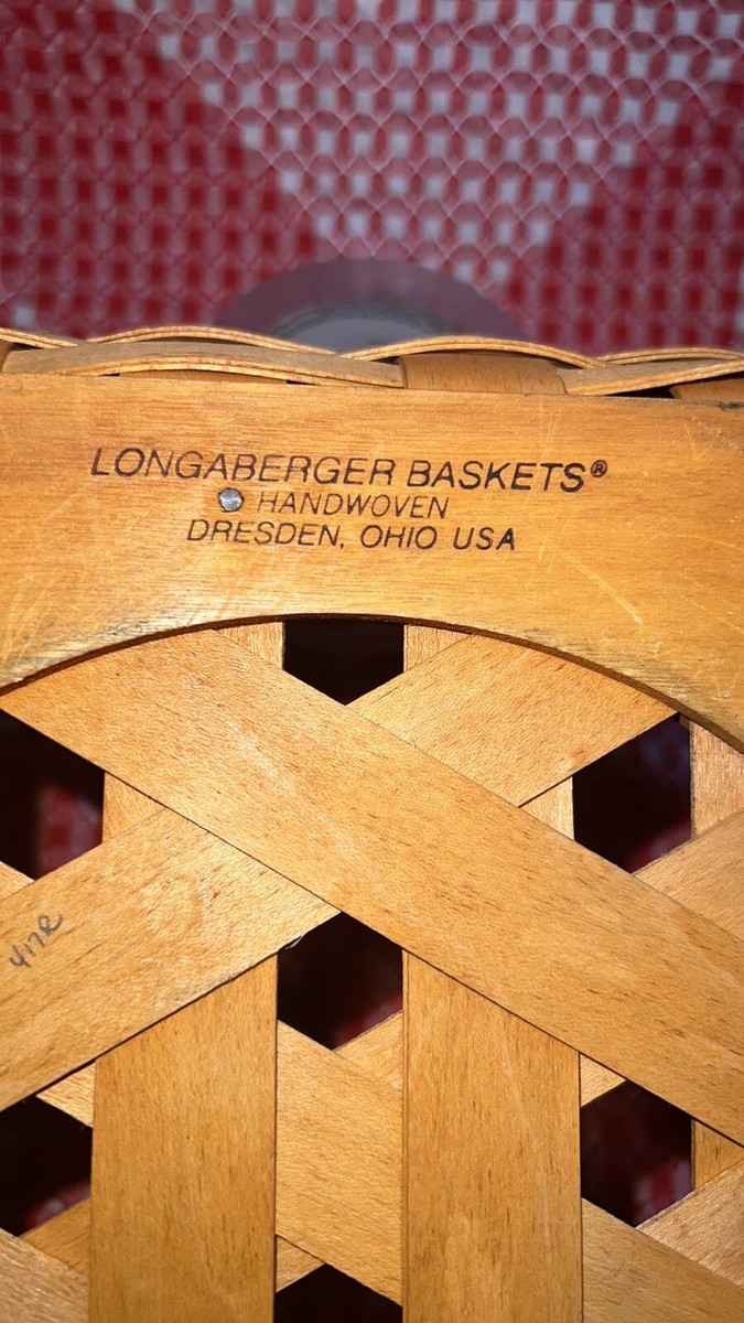ロンガバーガー♪1997年製 Vintage 1997 Longaberger 13” Hexagon Generations Basket | eBay