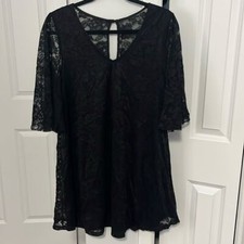 Little Black Dress Lace Size Small