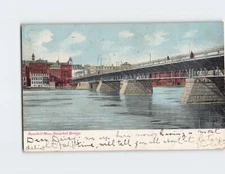 Postcard Haverhill Bridge Haverhill Massachusetts USA