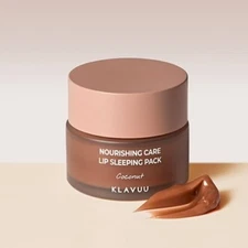 KLAVUU Nourishing Care Lip Sleeping Pack 20g Coconut Lip Treatment Lip Moisture