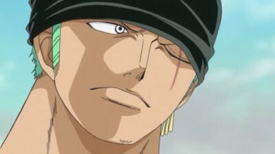 One Piece anime roronoa zoro white eyes piece PAD Custom