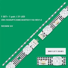 Kit LED Backlight Strip For TCL 50S455 50S453 50S451 50P631 50S450G 50S11 21X1