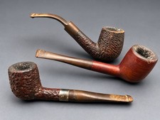 Vtg Briar Wood Pipes Sasieni 756SR Peterson Donegal Rocky 6 GBD Speciale 135