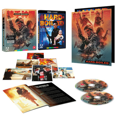Hard Boiled Limited Edition (4K UHD Blu-ray) Anthony Wong Chau-Sang (UK IMPORT)