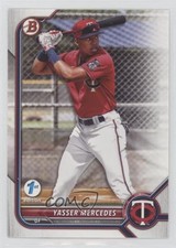 2022 Bowman Draft 1st Edition Yasser Mercedes #BD-11 1f17