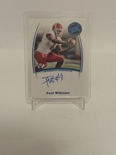 2007 Press Pass Legends - Saturday Signatures Paul Williams (AU, RC)