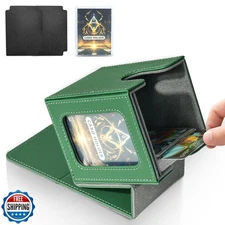 Jaffzora Deck Box for MTG Commander, Magnetic Card Display Case, TCG Card Sto