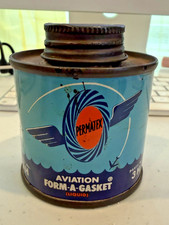 Vintage Collectible Permatex Aviation Form A Gasket Liquid Advertisement Item