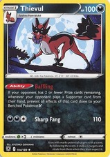 ✨Thievul 104/189 - Normal - SWSH10: Astral Radiance - NM