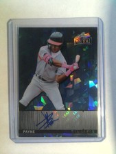 2026 Leaf Metal Baseball - 1 of 1 - Stainless - Autograph - Braylon Payne #1/1