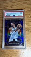 2023-24 Panini Select - Mezzanine Level Victor Wembanyama #311 Blue Prizm (RC)