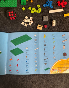 LEGO 3839 Race 3000 Game Incomplete Set Parts Only