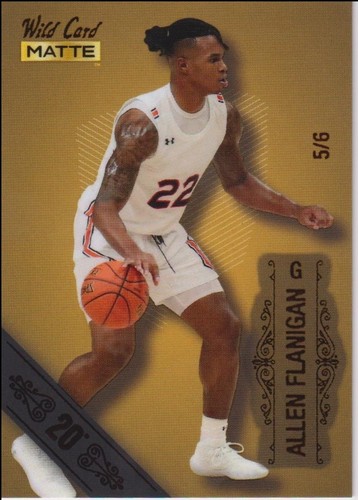 2022 Wild Card Matte Allen Iverson Touch Black 94/100 #MB-4