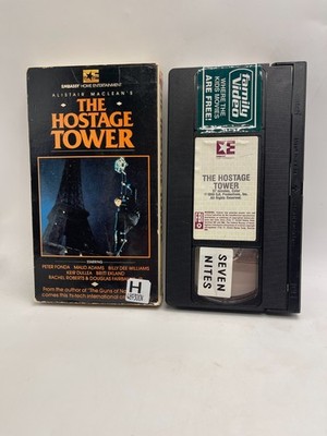 The Hostage Tower VHS 1984 Embassy Peter Fonda Billy Dee Williams Spy Thriller