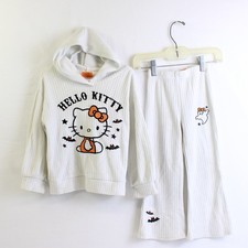 2 Pc Hello Kitty Halloween Pajama Lounge Set Size 3T