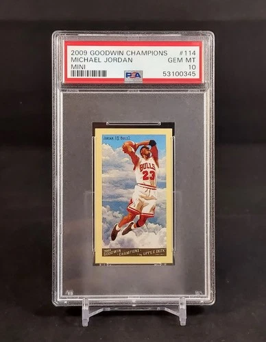 2009 Upper Deck Goodwin Champions - Michael Jordan #114 Mini PSA 10