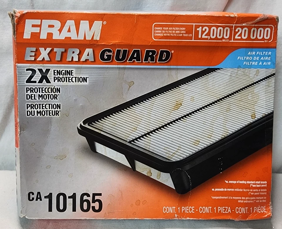 FRAM Extra Guard CA10165 Replacement Engine Air Filter for 2006-2011 Honda Civic - Image 3 of 4