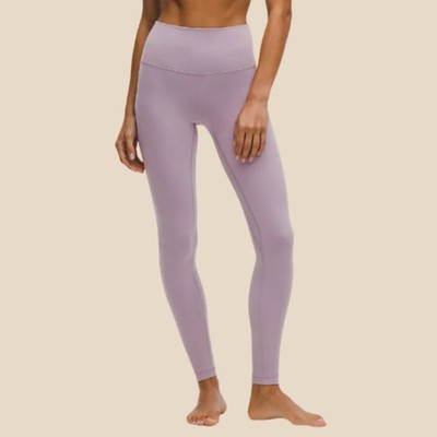 Lululemon Women's 10 Align High Rise Align Activewear Lavender Lux 28'' Leggings