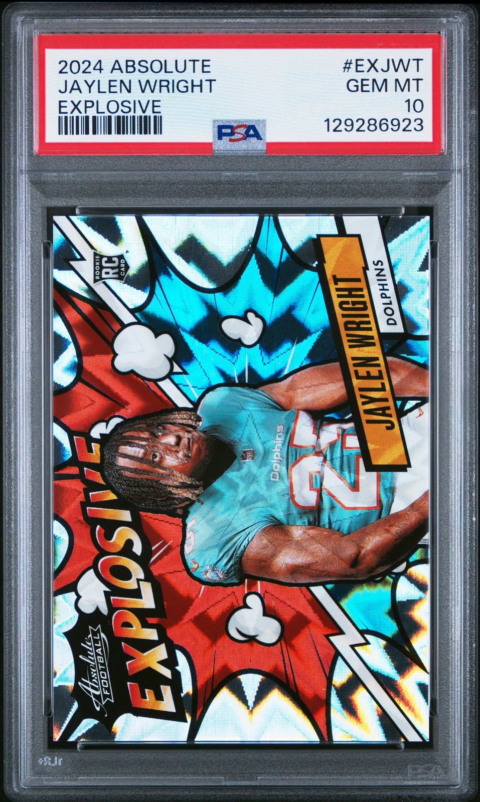 Jaylen Wright Panini Absolute Explosive #EXJWT Base