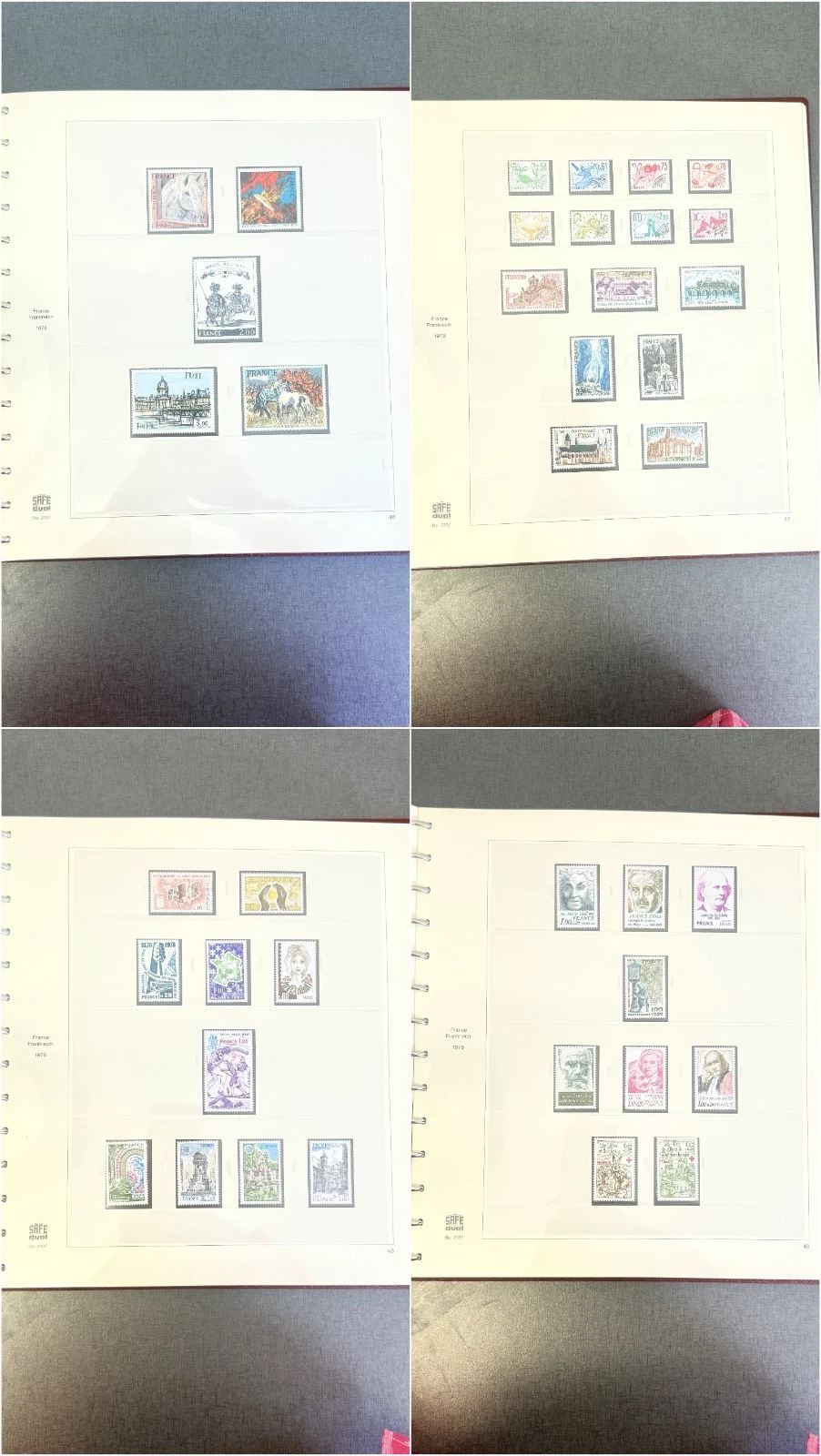 Album SAFE F3 Timbres France - Belle Collection