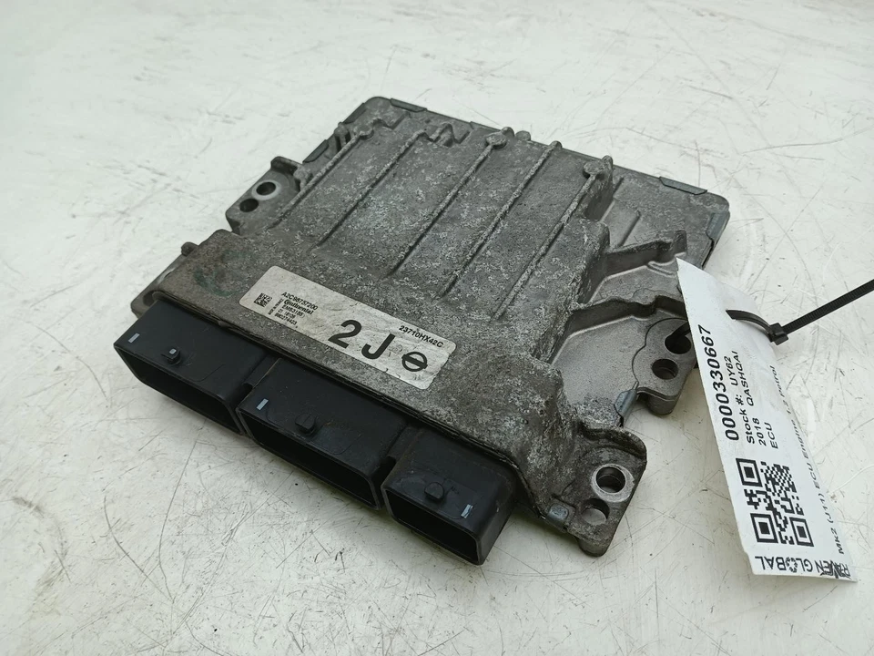 NISSAN QASHQAI ENGINE HRA2DDT CONTROL MODULE ECU 23710HX42C J11 2014 - 2021 - Image 3 of 4