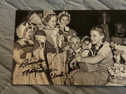 Wizard Of Oz PRISCILLA MONTGOMERY Signed 4x6 Photo MUNCHKIN AUTOGRAPH