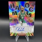Derrick White 2025-26 Topps Flagship Havoc Marks Green Auto Celtics