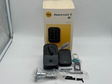 Yale Security Lock 2 Deadbolt, Black Smart Keyless Entry Door Lock