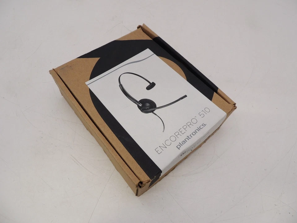 Neu Open Plantronics EncorePro 510 HW510 schwarz Kopfbügel Headset