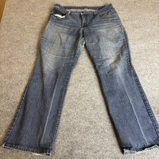 Faded Glory Bootcut Jeans Womens 18 Medium Wash Plus Size Western Cowgirl Rodeo