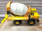 Vintage 1980s TONKA CEMENT MIXER Truck Turbo Diesel XMB-975 Pressed Steel