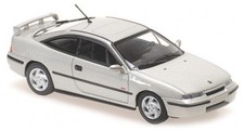 Opel Calibra Turbo 4x4 1992 grey met diecast model car 45724 Maxichamps 1:43