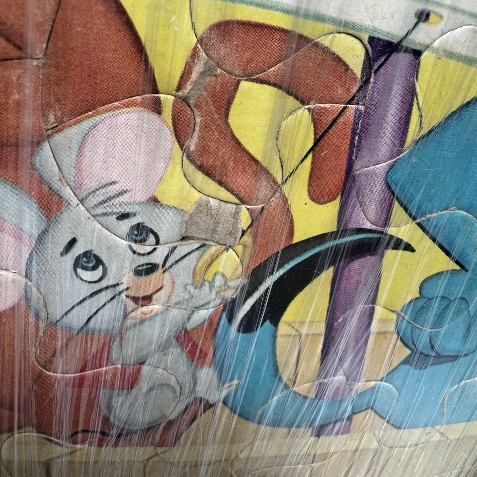 Rompecabezas bandeja marco Whitman Huckleberry Hound 1963 vintage Foto 2 de 3