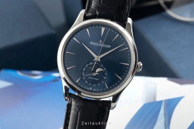 Jaeger LeCoultre Master Ultra Thin Moon Blue Automatik Q1368480 109.8.A5.S B&P
