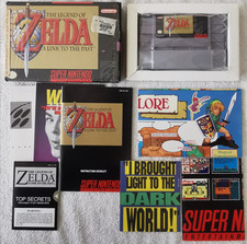 The Legend of Zelda: A Link to the Past SNES 100% Complete Near Mint WATCH VIDEO