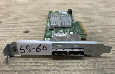 Dell PERC H200E PCIE 6GBS DUAL SAS PORT RAID Controller 12DNW 012DNW (ANGEBOTE OK)