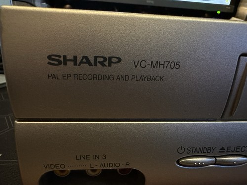 Sharp VC-MH705HM VHS VCR Tape Player - Failed Repair - Plastic Piece Broken. - Picture 2 of 4