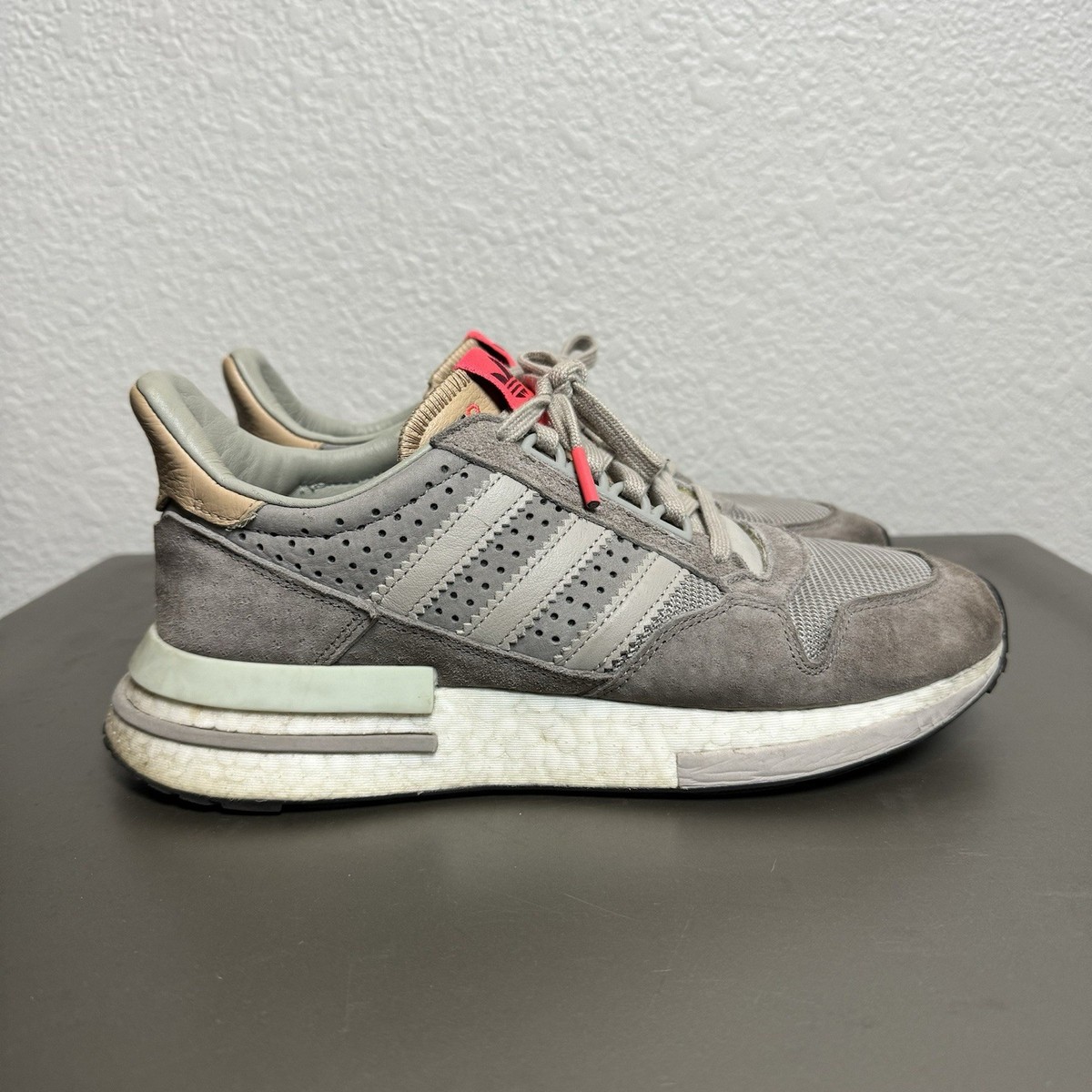 Size 8 - Adidas ZX 500 RM Sand Brown for sale online | eBay